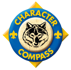 Cub Scout Charachter Compass