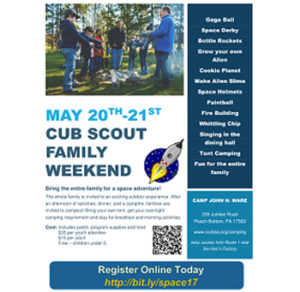 Cub Scout Family Weekend